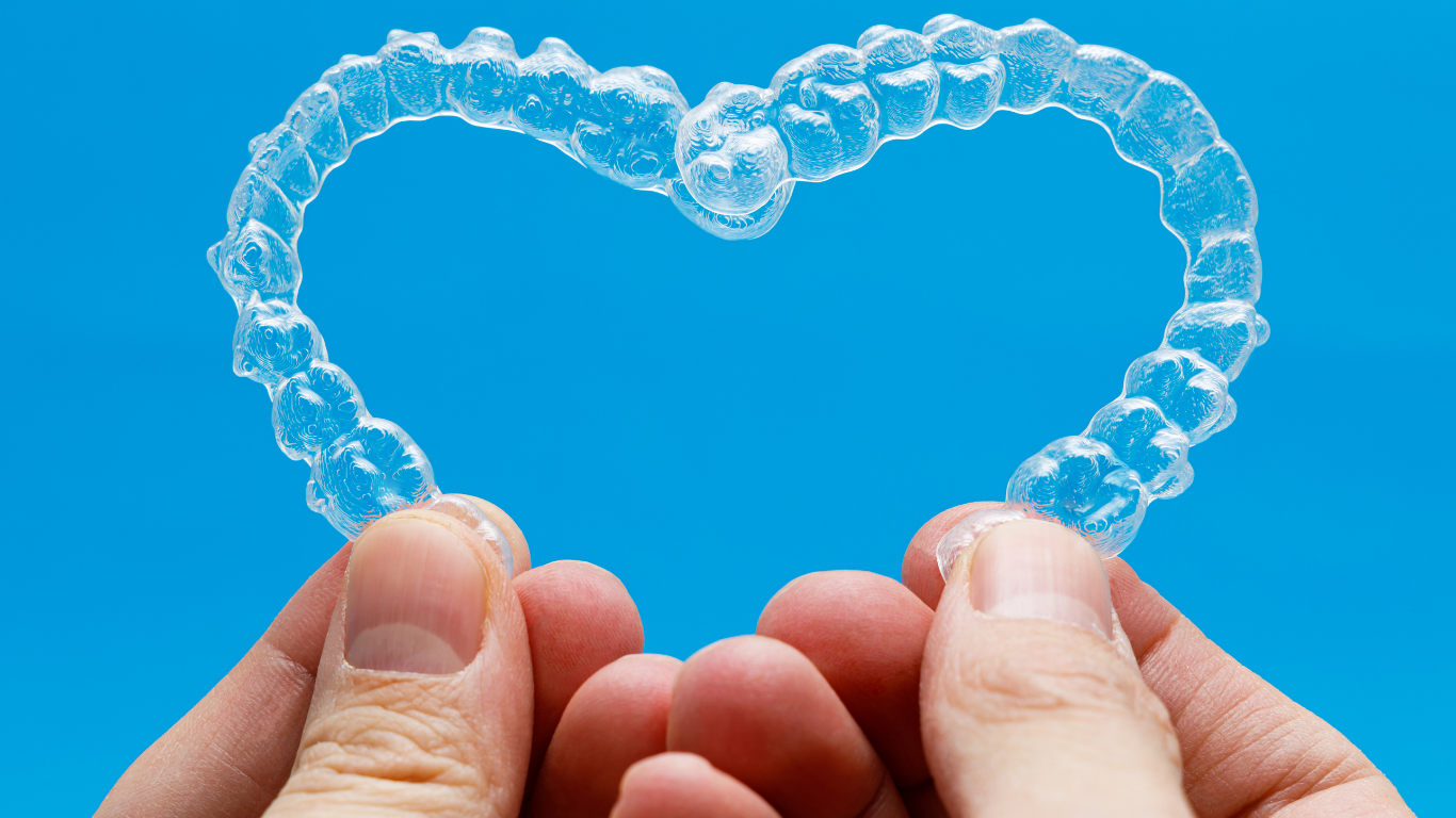 Invisalign clear aligner treatment
